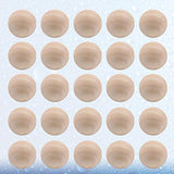 Milisten 200Pcs DIY Wooden Balls 14MM Unfinished Wooden Beads Jewelry Making Accessories Without Hole for DIY Milisten