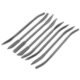 DGOL 8pcs 8 inch Cute Strong Wood Carving File Kit Double End Refiller Rasp Filing Tool Set DGOL
