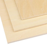 18 PCS 12 Inch Square Basswood Board, Thickness 1/4 Inch (6 mm), Basswood Sheets, balsa Wood Sheet,Plywood Sheets for Laser, CNC Cutting, Wood GNIEMCKIN