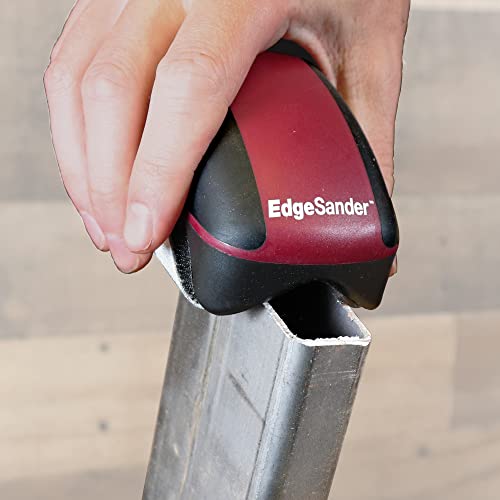 Milescraft 1621 Edge Sander - Dual Edge Sanding Tool – V-Groove Sands both Edges Simultaneously on Boards from ¼ to 1-1/2 in. - Saves Time - Uses any Milescraft