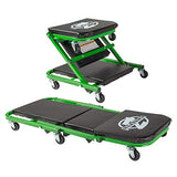 Pro-LifT C-2036DG Black/Green 300 Lbs Mechanic Creeper Pro-LifT