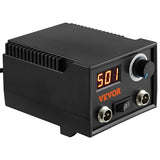 VEVOR Wood Burning Kit, 200~700°C Adjustable Temperature with Display, Dual Output Port with 2 Pyrography Pens, 23 Wire Nibs, 1 Pen Holder, 4 Wood VEVOR