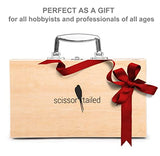 Premium Wood Burning Kit 43PCS, Dual Power Mode Wood Burner Pen Tool with 36Tips & Accessories All In A Wood Storage Case - Complete Gift For An Scissor-Tailed