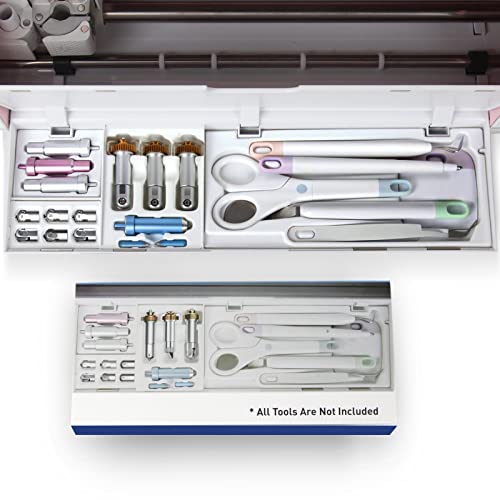 Tools Organizer Insert for Cricut Maker/Maker 3, Maker Cutting Blade Tray Tool Caddy, Blade Storage Drawer Insert Tiga