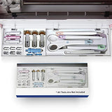 Tools Organizer Insert for Cricut Maker/Maker 3, Maker Cutting Blade Tray Tool Caddy, Blade Storage Drawer Insert Tiga