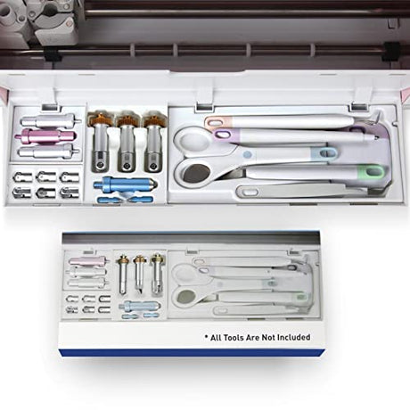 Tools Organizer Insert for Cricut Maker/Maker 3, Maker Cutting Blade Tray Tool Caddy, Blade Storage Drawer Insert Tiga