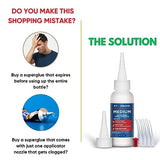 Starbond 2 oz. Medium CA Glue (Premium Cyanoacrylate Super Glue) for Quick Glue-ups, Woodworking, Woodturning, Hobby Models Starbond