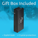 ArtPix 3D Personalized Necklace, 3D Laser Etched Photo Crystal, Engraved Heart Necklaces Accessories, Memorial Birthday Gifts for Mom, Dad, Him, Her, ArtPix 3D