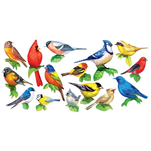 CRA-Z-Art - RoseArt - Mini-Shaped - Songbirds II - 500 Piece Jigsaw Puzzle - WoodArtSupply