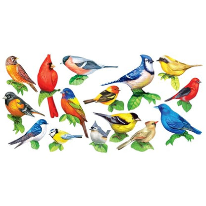 CRA-Z-Art - RoseArt - Mini-Shaped - Songbirds II - 500 Piece Jigsaw Puzzle - WoodArtSupply