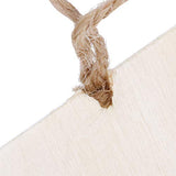 4Pcs Wood Bird House, Mini Hanging Wooden Bird Houses Nests Cage Wooden Ornament Crafts Build Paint Unfinished Birdhouse for Garden Courtyard Decor Joyzan