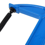 MUKCHAP 2 PCS 10 Inch C-clamp, Malleable Iron Large C Clamps, Heavy Duty G Clamps with 4 Inch Throat Depth, for Woodworking and Metal Workpiece MUKCHAP