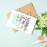 Prime Vinyl Holographic Vinyl Permanent, Holographic Vinyl for Cricut, 12” x 12” 9 Sheets/Pack, Holographic Opal Craft Adhesive Vinyl Sheets for Prime Vinyl