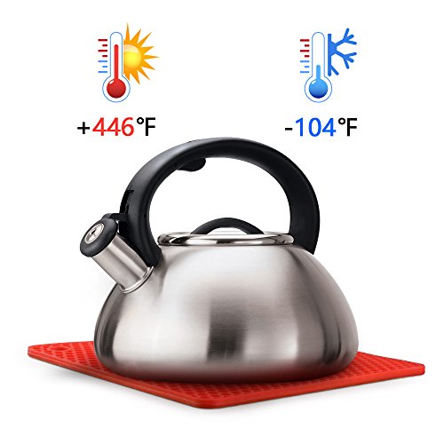 CAKETIME Silicone Trivet Mats - Hot Pads Spoon Rest, Multipurpose Trivet for Hot Dishers Heat Resistant Food Grade Silicone Set of 4 CAKETIME