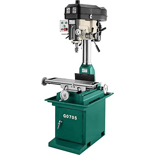 Grizzly Industrial G0705-8" x 29" 2 HP Mill/Drill with Stand - WoodArtSupply