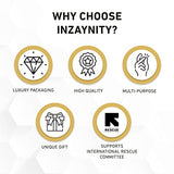 Dual Flame Butane Torch Gun - Refillable Luxury Hand Held Mini Blow Torch for Cooking, Creme Brulee, Soldering, Welding, & Resin Art - Adjustable inZaynity