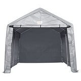 VEVOR Portable Shed Storage Shelter Outdoor, 10x10x8.5 ft Heavy Duty Instant Storage Tent Tarp Sheds with Roll-up Zipper Door and Ventilated Windows VEVOR