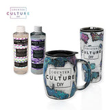 Counter Culture DIY Clear Quick Coat Sealer for Resin Art, 8 oz Bottle, Epoxy Supplies for Coating & Casting, Tumblers, Keychains, Jewelry, No VOC Counter Culture DIY