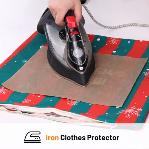 HTVRONT Teflon Sheets for Heat Press - 12" x 8 FT Non Stick PTFE Teflon Sheets Reusable Teflon Paper Roll Heat Resistant Teflon Mat HTVRONT