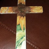 Unfinished Wood Cross Shape - Easter - Christian - Craft - up to 24" DIY 8" / 1/2" 24 Hour Crafts