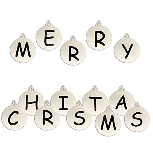 Guzon 50PCS Natural Round Wood Discs with Holes, DIY Wooden Ornaments 3" Unfinished Predrilled Wood for Christmas Crafts Centerpieces Holiday Disco Guzon