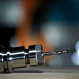 SpeTool 5Pcs Spiral Router Bits UpCut 1/4 inch Cutting Diameter 1/4 inch Shank Router Bit Set HRC55 Solid Carbide CNC End Mill for Woodworking SpeTool