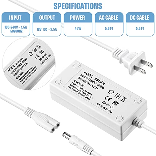 Enhon Power Adapter Replacement Compatible with Cricut Explore Explore –  WoodArtSupply