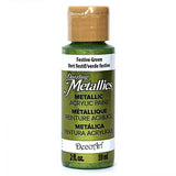 DecoArt Dazzling Metallics 2-Ounce Festive Green Acrylic Paint DecoArt