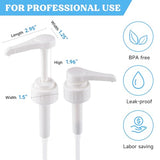 LET’S Resin Gallon Pump Dispenser, 10CC 2Pcs Heavy-Duty Leak Proof Resin Pump Dispenser,BPA Free 38/401Resin Accessories for Dispensing Resin, LET'S RESIN