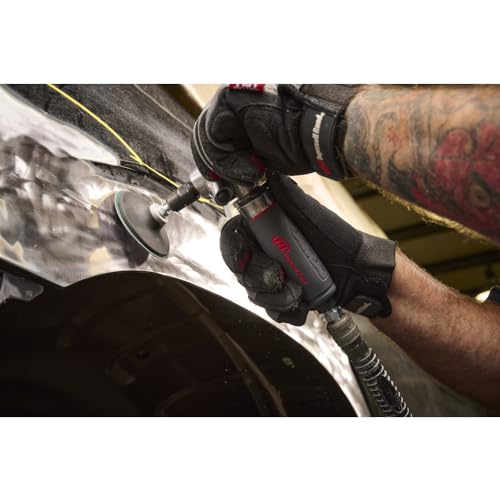 Ingersoll Rand 5102MAX Air Die Grinder – Right Angle, Ergonomic Grip, 0.4 HP and 20,000 RPM Motor, Lightweight Tool, Spindle Lock, Grey Ingersoll Rand