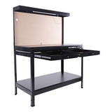 Olympia Tools Multipurpose Workbench with Light, 87-883-917 , Black Olympia Tools