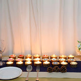 OwnMy Set of 24 Wooden Tea Light Candle Holders Votive Candle Holders, Rustic Wooden Pillar Candle Stands Vintage Wooden Tealight Holders Set Candle OwnMy