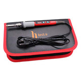 BESTZO Wood Burning Kit -LCD Wood Burning Tool Kit With Soldering Iron, Pyrography Tool Kit Wood Burning Pen With Embossing,Carving,Soldering Tip, Bestzo