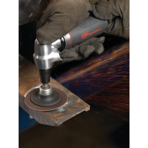 Ingersoll Rand 5102MAX Air Die Grinder – Right Angle, Ergonomic Grip, 0.4 HP and 20,000 RPM Motor, Lightweight Tool, Spindle Lock, Grey Ingersoll Rand