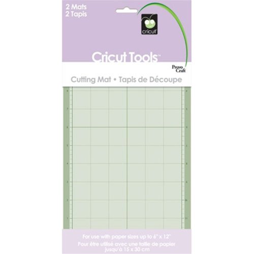 Cricut 29-0003 6-by-12-Inch Adhesive Cutting Mat, Set of 2