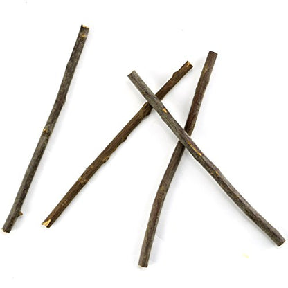 TKOnline 100Pcs 10cm 0.1-0.2 Inch in Diameter Wood Log Sticks for DIY Crafts Photo Props Craft Sticks,Wood Crafts,Sticks inch - WoodArtSupply