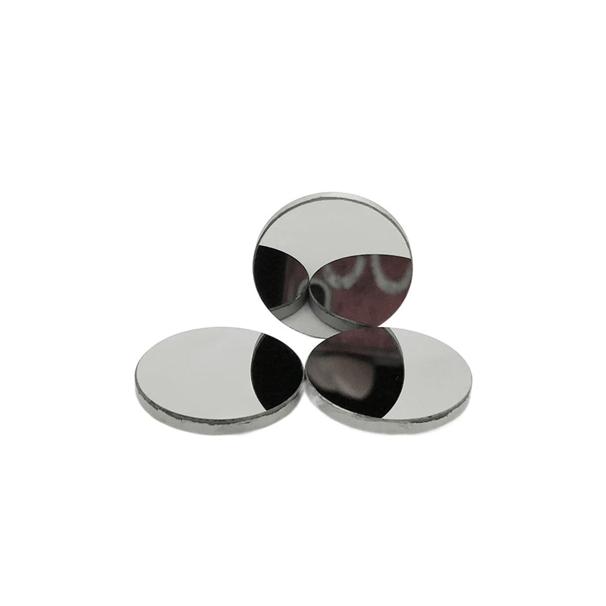 CO2 Laser Cutter Focus Focal Lens CO2 Laser Reflector Mirror Dia20mm*THK2/3mm Laser Molybdenum Reflective Mirror for CO2 Laser Engraving Machine Generic
