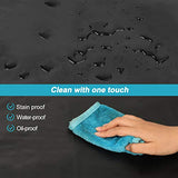 2 Pack Waterproof Rubber Vinyl Apron 40" Aprons for Men Heavy Duty Chemical Resistant Work Apron Extra Long Grilling Aprons with Adjustable Bib Apron Gotega