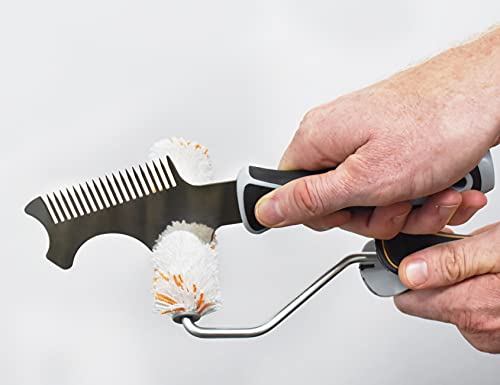 ROLLINGDOG 4 in 1 Paint Brush Comb - Paint Brush&Roller Cleaner Tool ROLLINGDOG