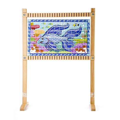 Melissa & Doug Wooden Multi-Craft Weaving Loom: Extra-Large Frame (22.75 x 16.5 inches) Melissa & Doug