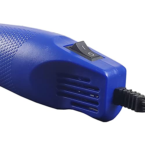 Art 'N Glow Heat Gun - Handheld Electric Heatgun for Epoxy Resin & DIY Craft, Multifunctional Hot Air Gun for Resin Art Projects (Blue) Art 'N Glow