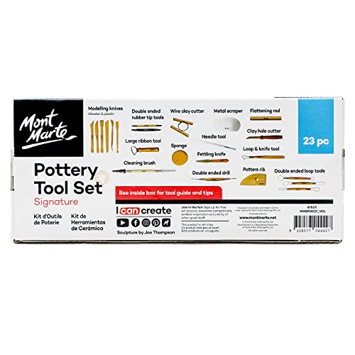 Mont Marte Pottery Tool Kits & Sets - Artsavingsclub