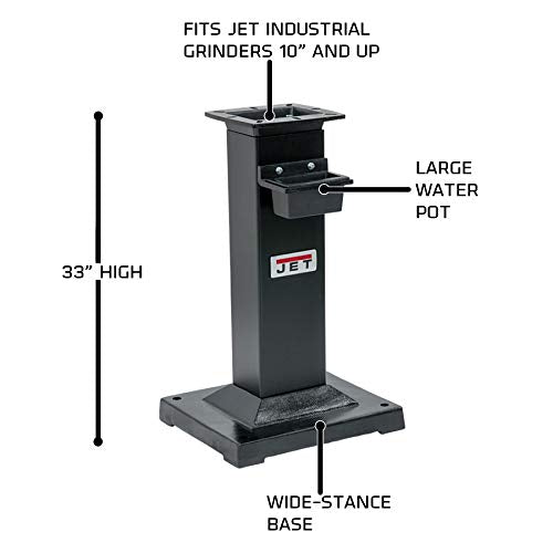 JET 578173 Bench Grinder Stand (fits JET 10" and 12" Grinders) - WoodArtSupply