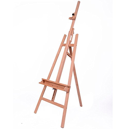 Mont Marte Floor Easel w/Tilt Beech Wood - WoodArtSupply