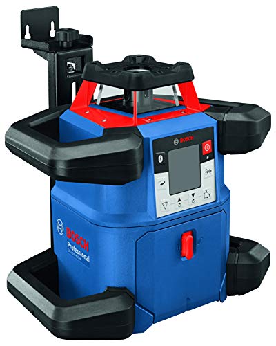 BOSCH REVOLVE4000 GRL4000-80CHVK 18V Exterior 4000ft Range Horizontal/Vertical Self-Leveling Cordless Rotary Laser Kit w/ Bluetooth Connectivity, - WoodArtSupply