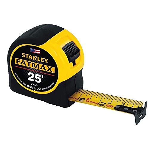 Stanley Tools 33-725 4 Pack 25ft. Fatmax Tape Rule, Yellow