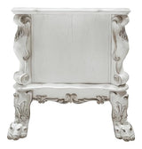 Acme Furniture Dresden 36" Wide Wooden Executive Writing Desk, Bone White Finish Acme Furniture