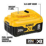 DEWALT 20V MAX* XR Battery, 8.0-Ah (DCB208) DEWALT