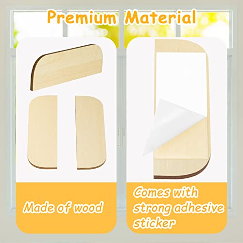 3.5 Inch Hinge Repair Wooden Plate Door Hole Cover Plate Wooden Hinge Filler Plate Wood Hinge Repair Kit Kitchen Cabinet Hinges Cabinet Door Hinge Taiyin