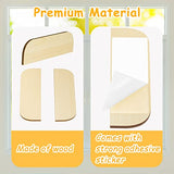 3.5 Inch Hinge Repair Wooden Plate Door Hole Cover Plate Wooden Hinge Filler Plate Wood Hinge Repair Kit Kitchen Cabinet Hinges Cabinet Door Hinge Taiyin